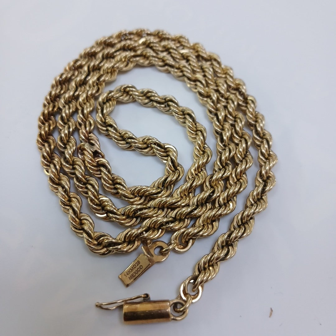 CADENA ORO 14 K 52.1 GRMS (SEMINUEVO)
