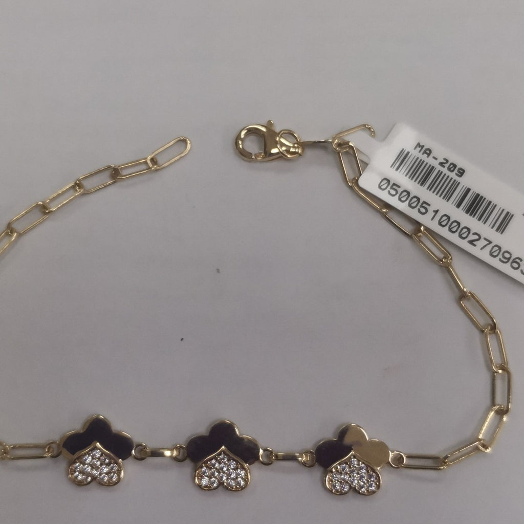 PULSERAS DAMA ORO 14K 3.2 (NUEVO)