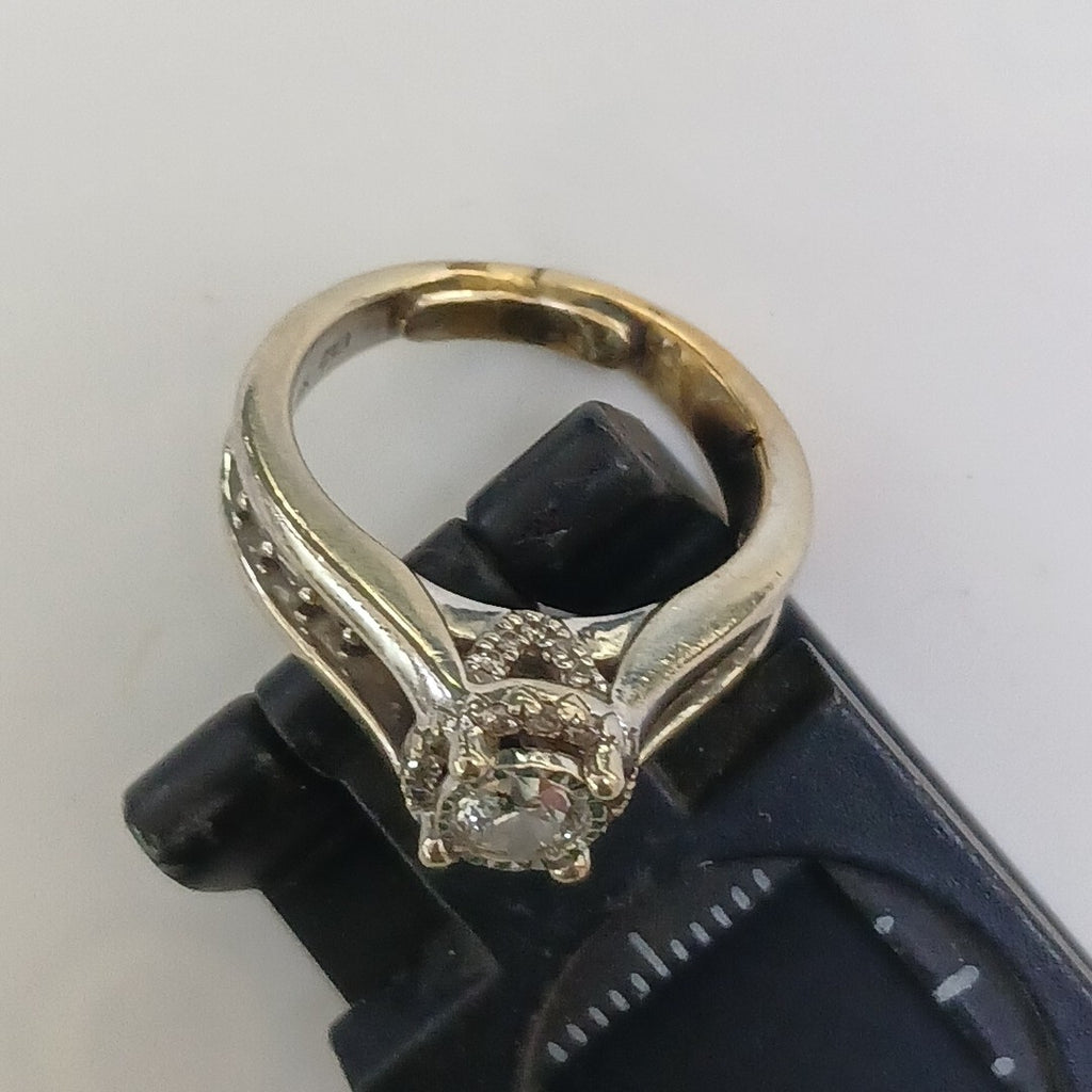 ANILLITO ORO, ORO BLANCO 14 K 6.1 GRMS (SEMINUEVO)