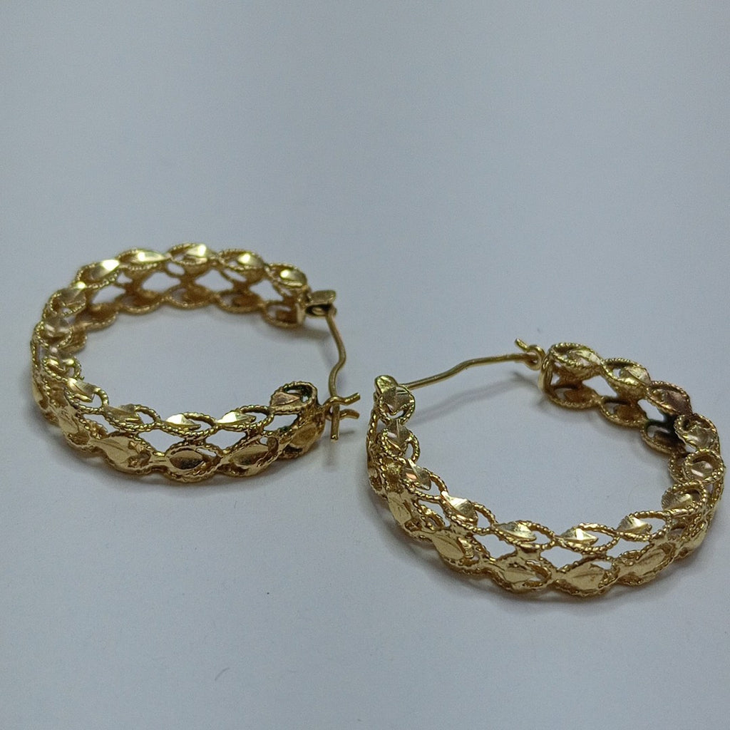 ARRACADAS PAR ORO 14 K 5,40 GRMS (SEMINUEVO)