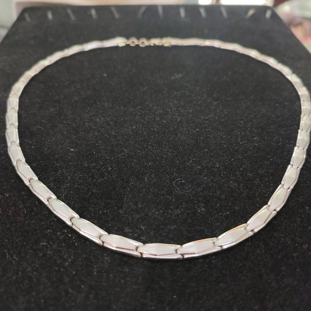 GARGANTILLA ORO, ORO BLANCO 14 K 11.1 GRMS (SEMINUEVO)