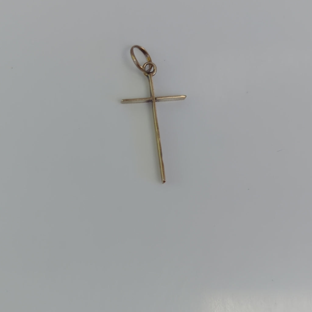 CRUZ, DIJE ORO 10 K 0.3 GRMS (SEMINUEVO)
