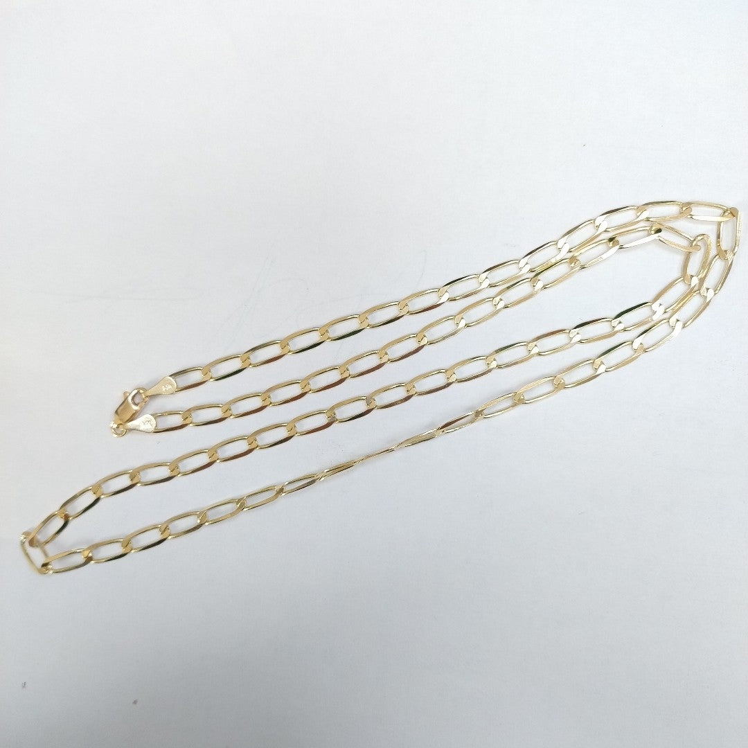 CADENA ESLABON 14K 60 CM 11.8 GR (NUEVO)