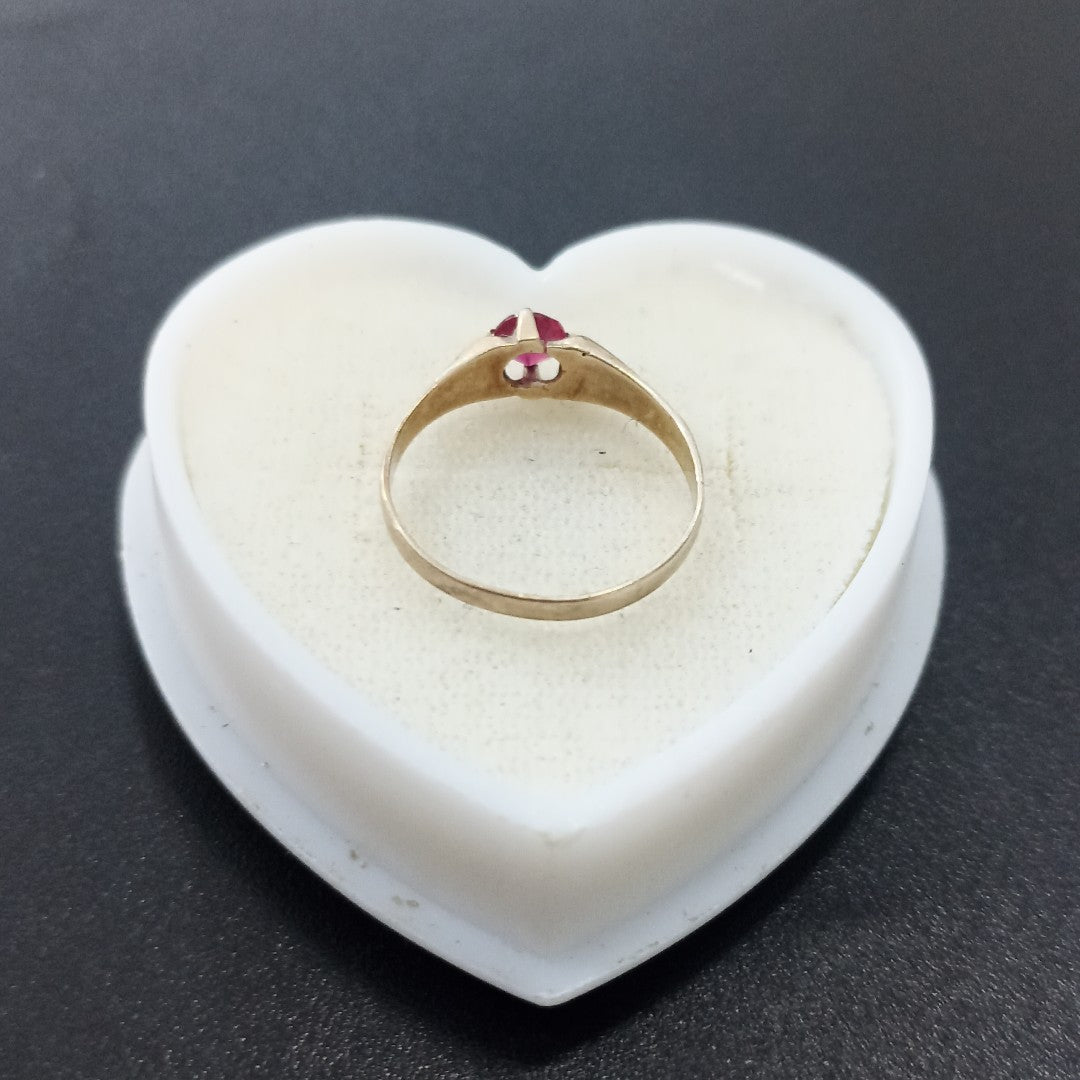 ANILLO ORO MUY BAJO 8 K 1,00 GRMS (SEMINUEVO)