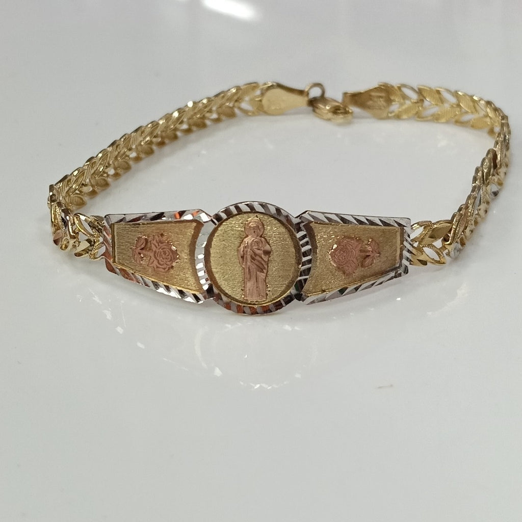 PULSERA RIGIDA ORO 10 K 10 GRMS (SEMINUEVO)
