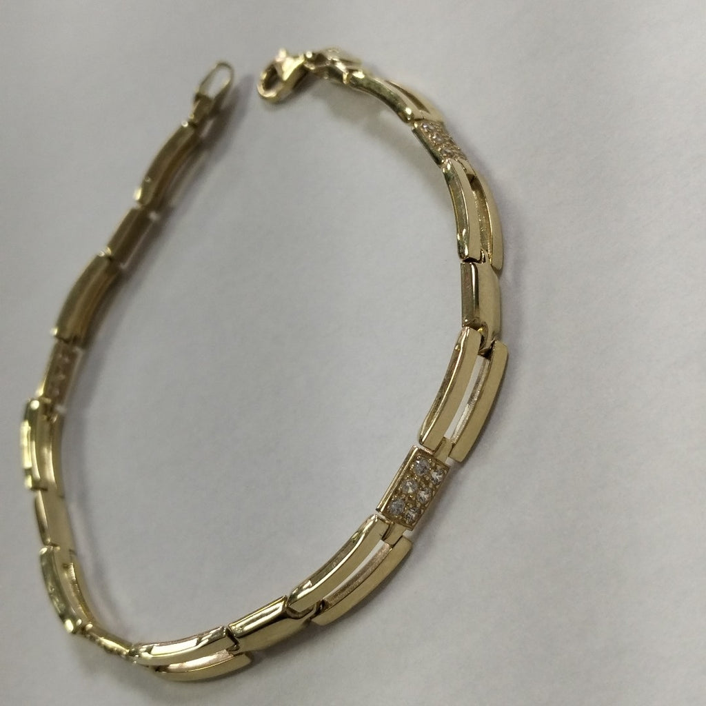 PULSERAS DAMA ORO 14K 7 (NUEVO)