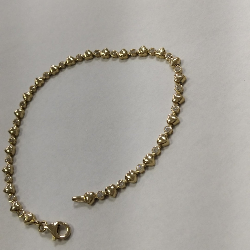 PULSERAS DAMA ORO 14K 3.5 (NUEVO)