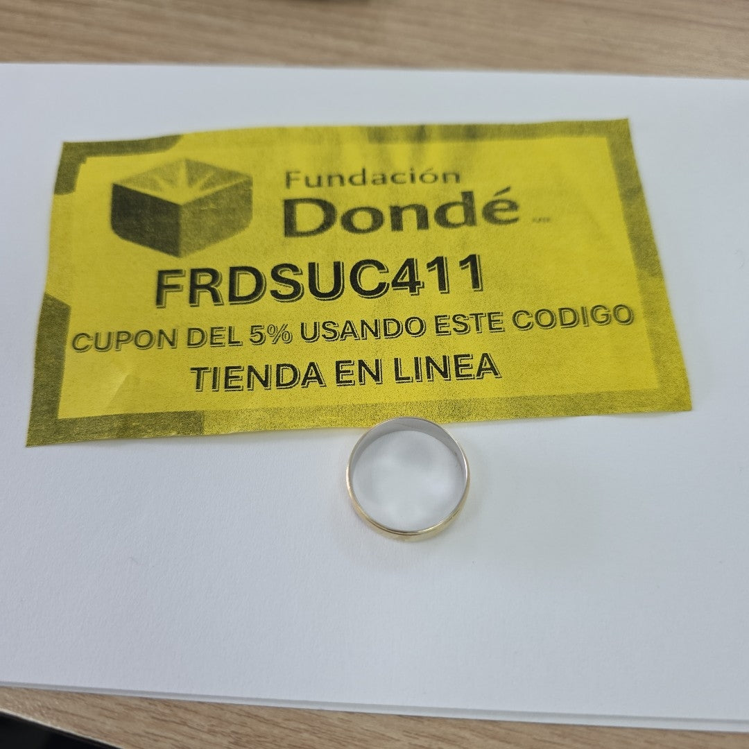 ARGOLLA ORO 14 K 4,80 GRMS (SEMINUEVO)