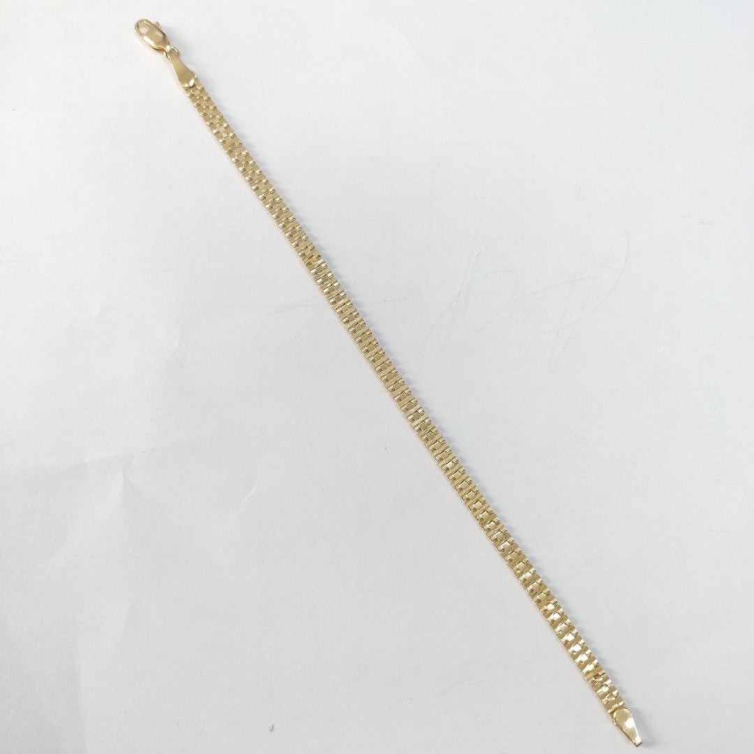 PULSERA ESPECIAL 14K 18 CM 4.1 GR (NUEVO)