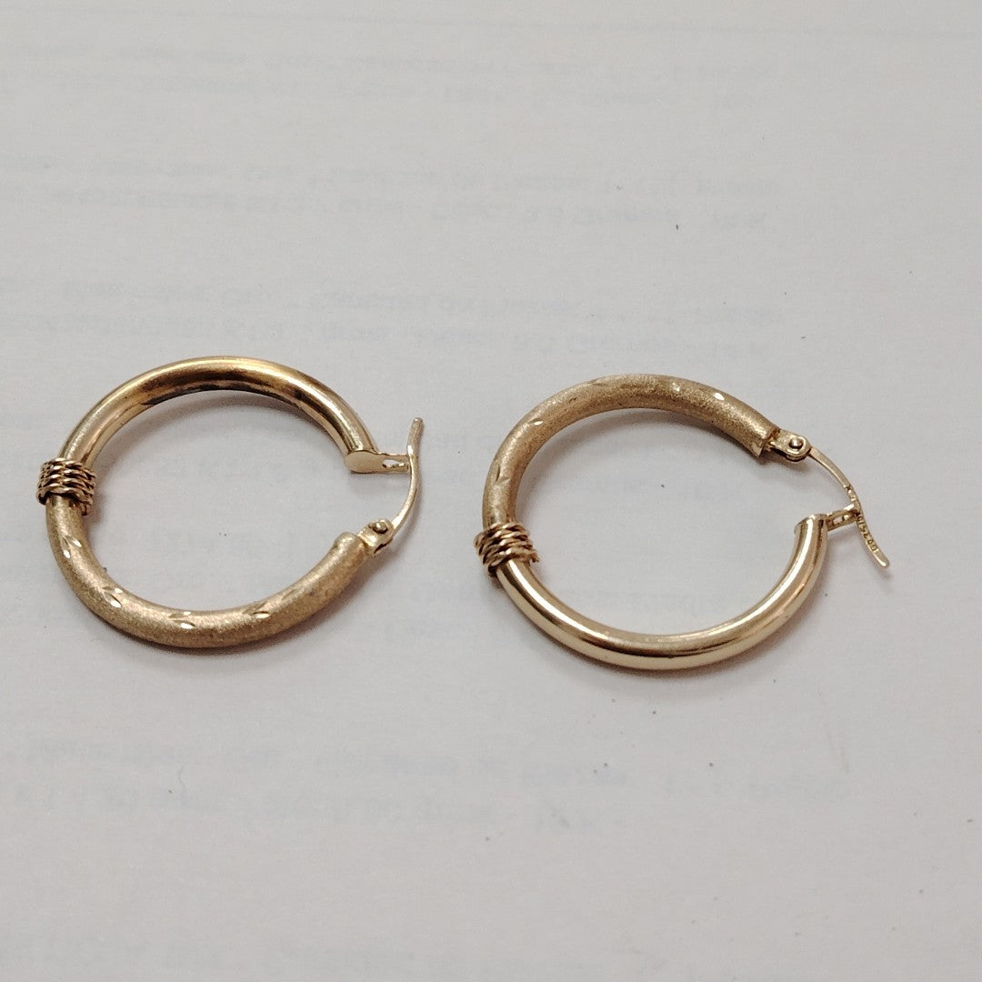 ARRACADAS PAR ORO 10 K 4,20 GRMS (SEMINUEVO)