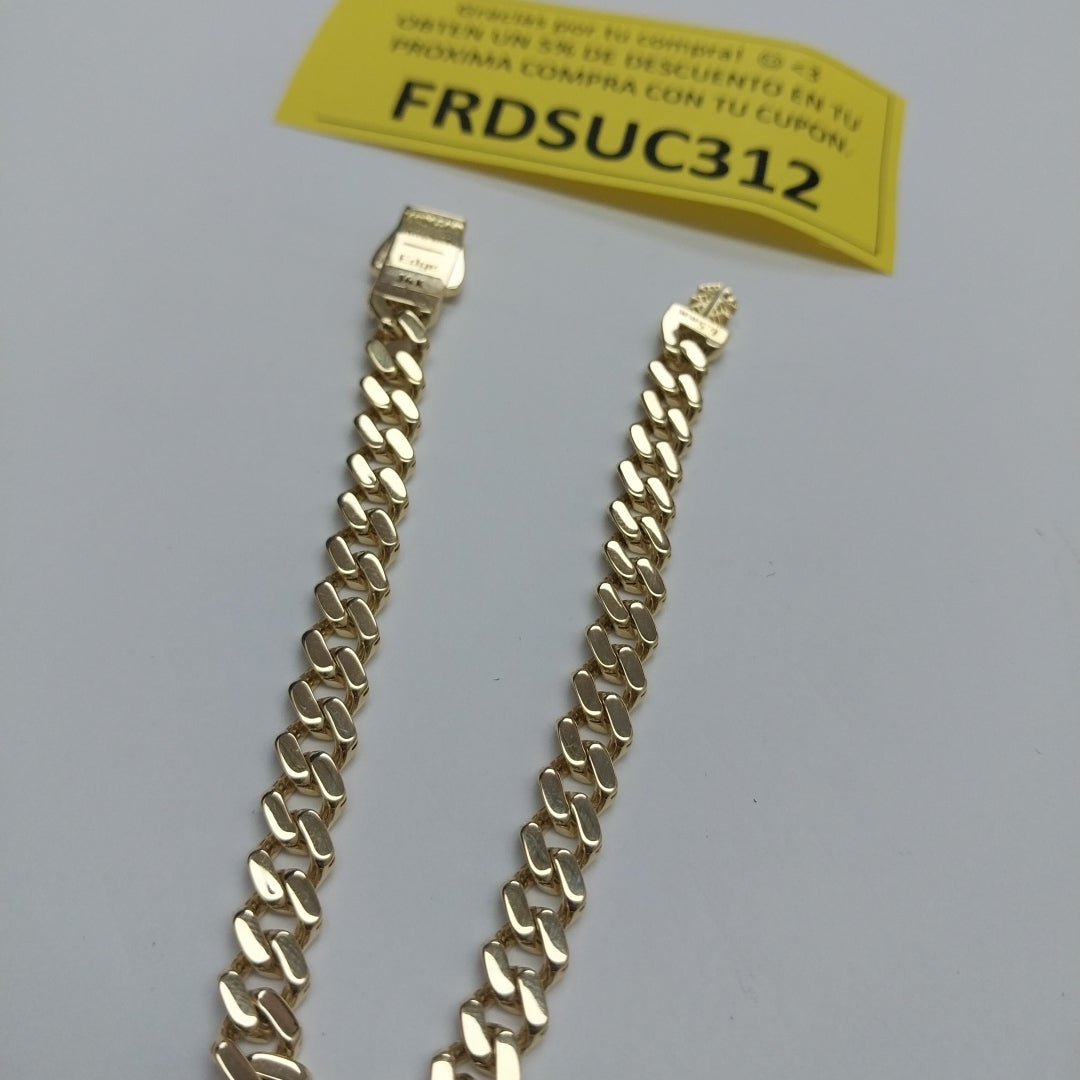 PULSERA MONACO ORO 14K 7.4 (NUEVO)