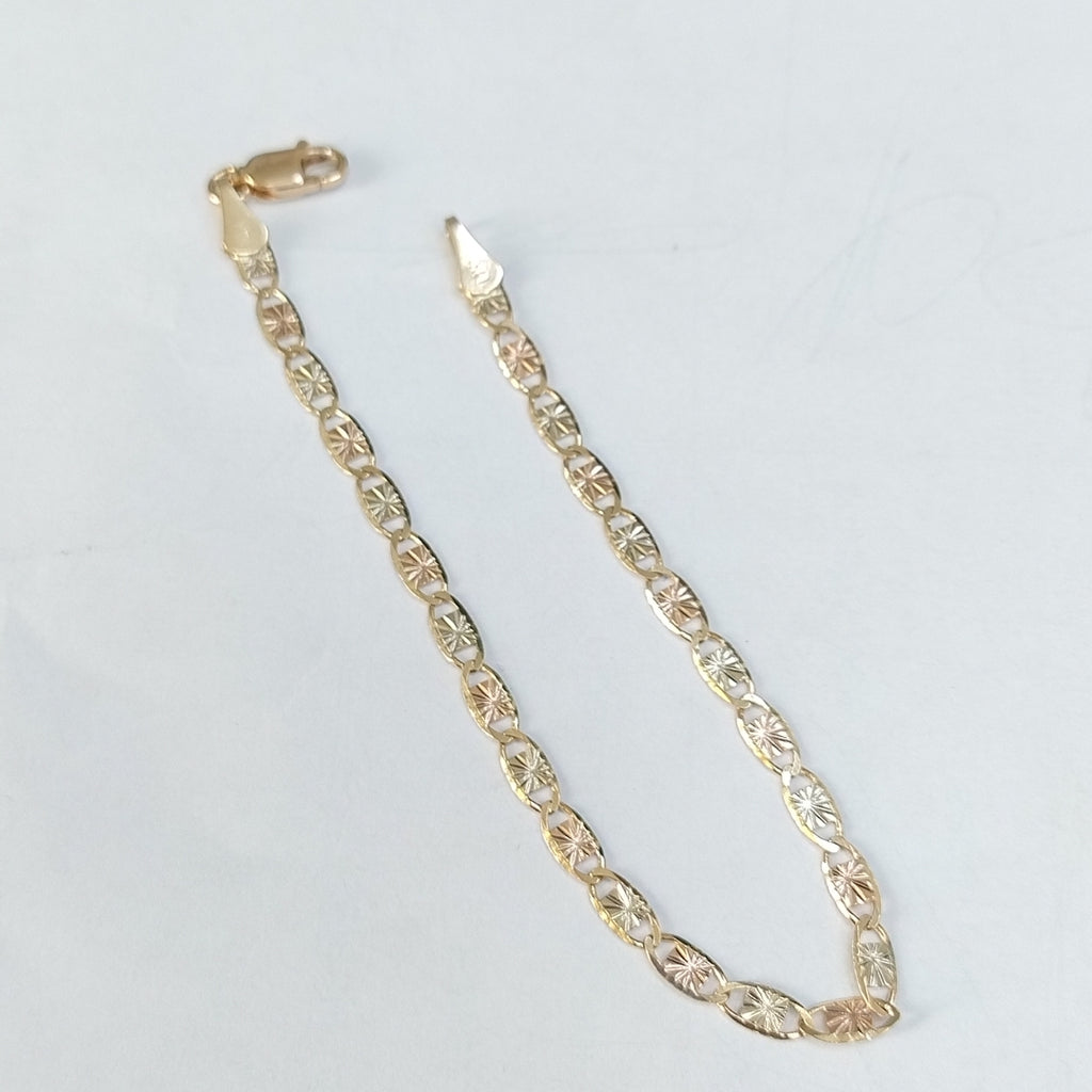 PULSERA GUCHI 14K 18 CM 3.1 GR (NUEVO)