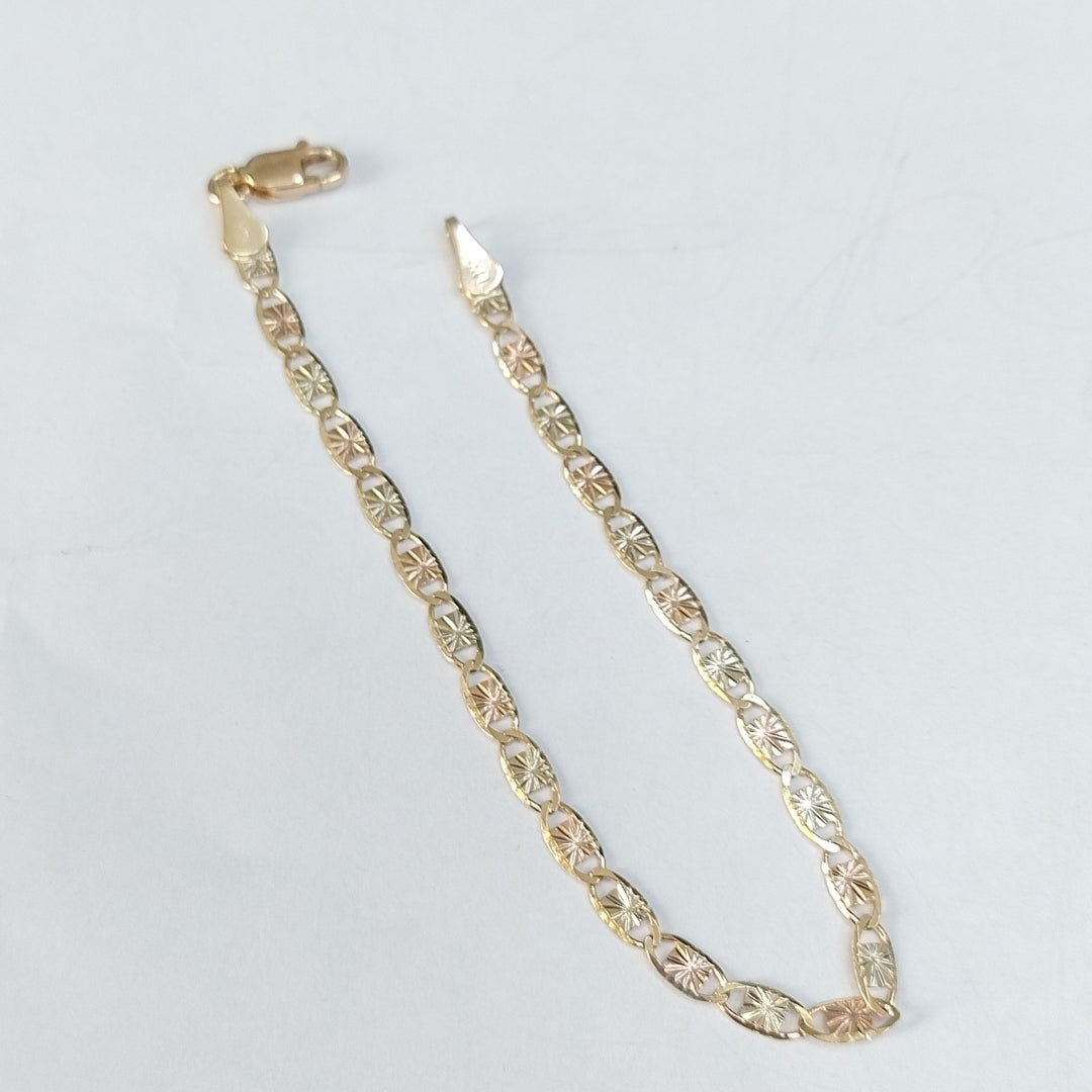 PULSERA GUCHI 14K 18 CM 3.1 GR (NUEVO)