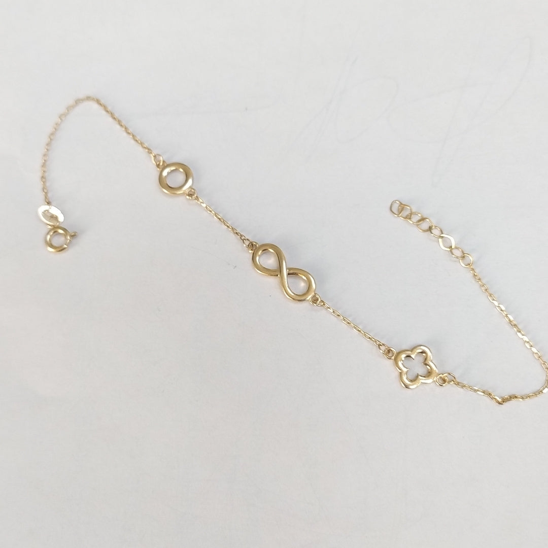 PULSERAS DAMA ORO 14K 1.5 (NUEVO)