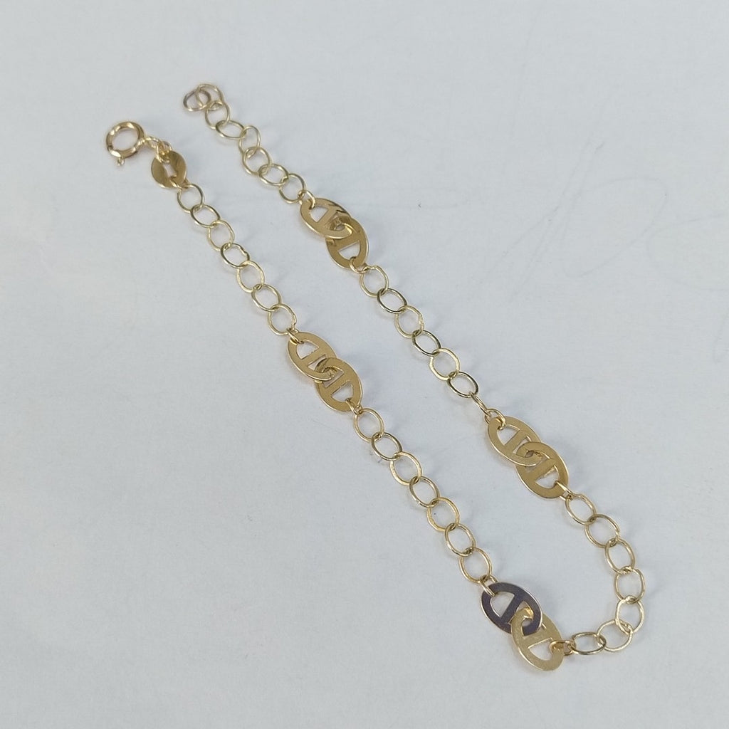 PULSERA ESPECIAL 14K 18 CM 1.5 GR (NUEVO)