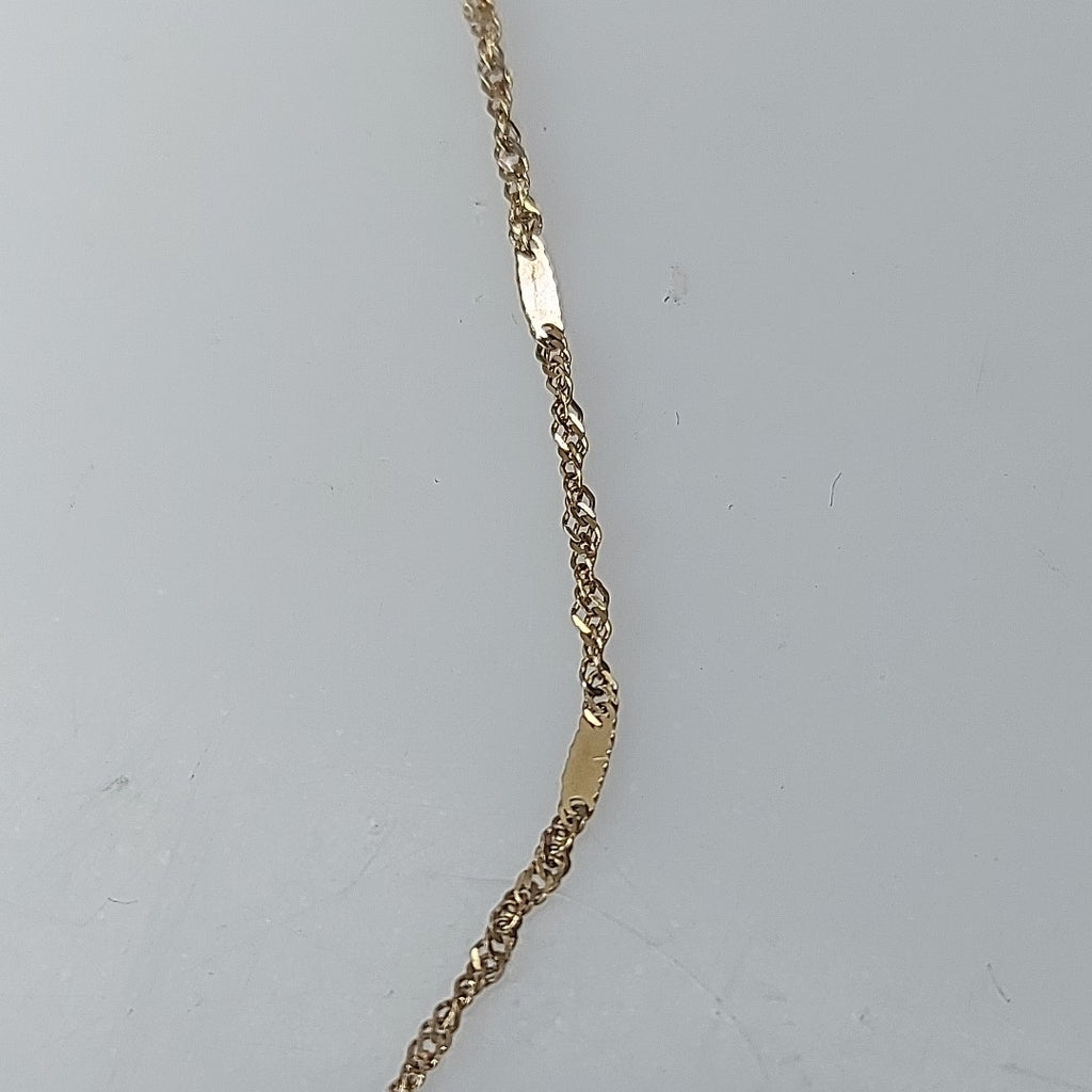 CADENA ORO 14 K 0,90 GRMS (SEMINUEVO)