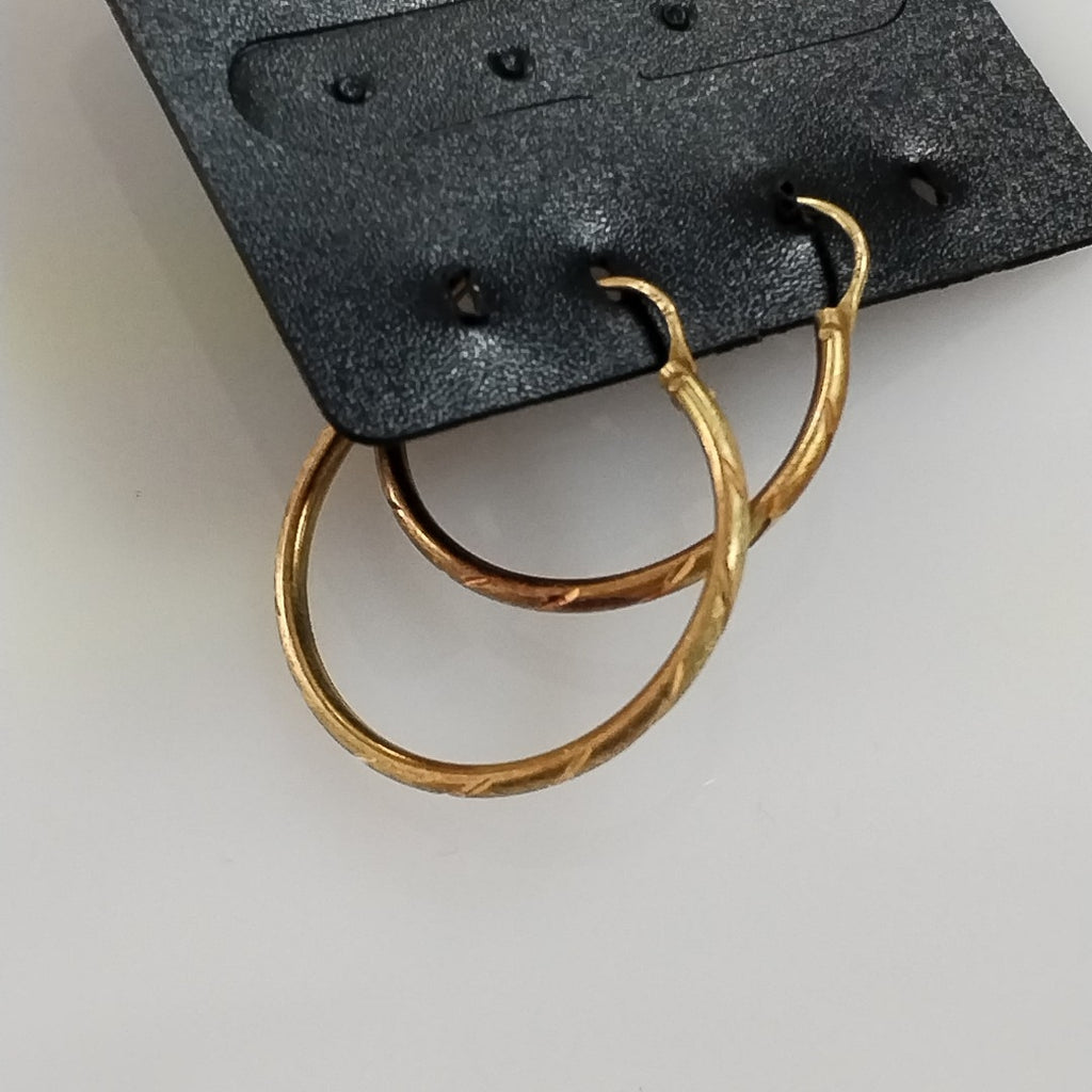 ARRACADAS PAR ORO 8 K 1.4 GRMS (SEMINUEVO)