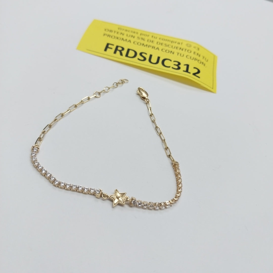 PULSERAS DAMA ORO 14K 2.1 (NUEVO)