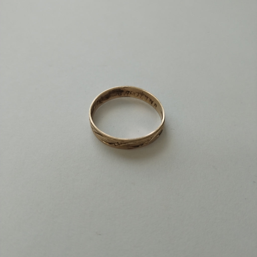 ARGOLLA ORO 10 K 1.3 GRMS (SEMINUEVO)