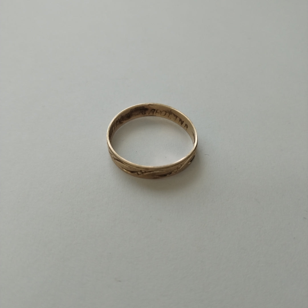 ARGOLLA ORO 10 K 1.3 GRMS (SEMINUEVO)