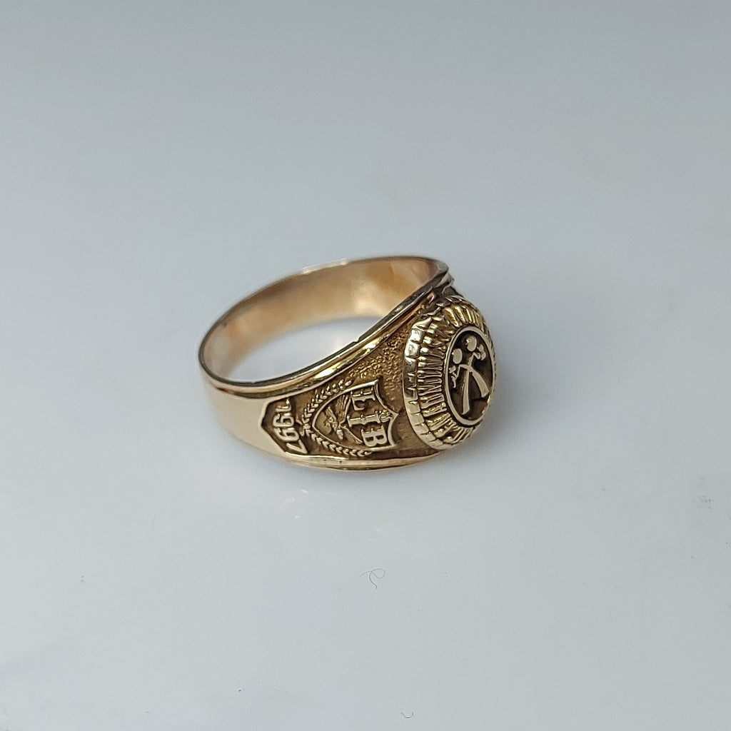 ANILLO ORO 14 K 9.6 GRMS (SEMINUEVO)