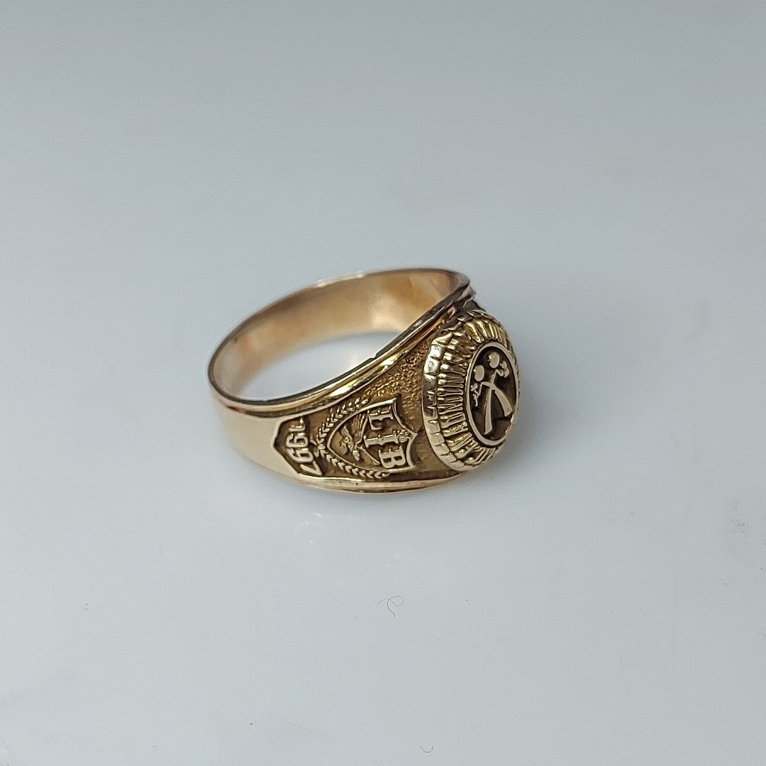 ANILLO ORO 14 K 9.6 GRMS (SEMINUEVO)