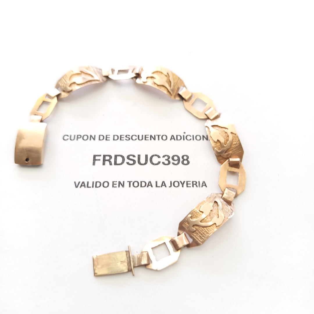 PULSERA ORO 10 K 12.3 GRMS (SEMINUEVO)