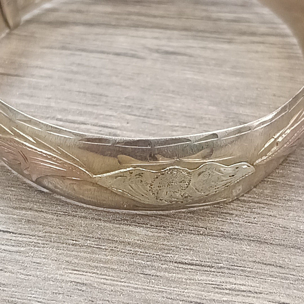 PULSERA RIGIDA ORO 8 K 10.4 GRMS (SEMINUEVO)