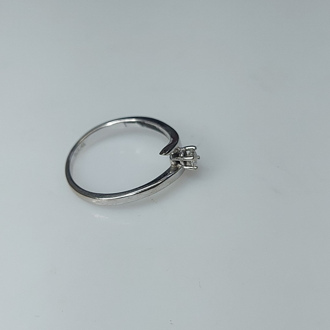 ANILLITO ORO BLANCO 14 K 2.6 GRMS (SEMINUEVO)