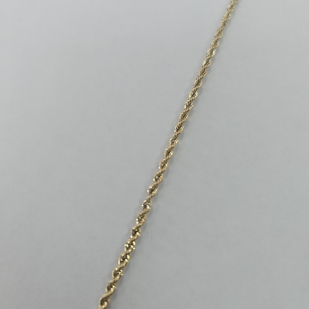 CADENA, DIJE ORO 10 K 3.7 GRMS (SEMINUEVO)