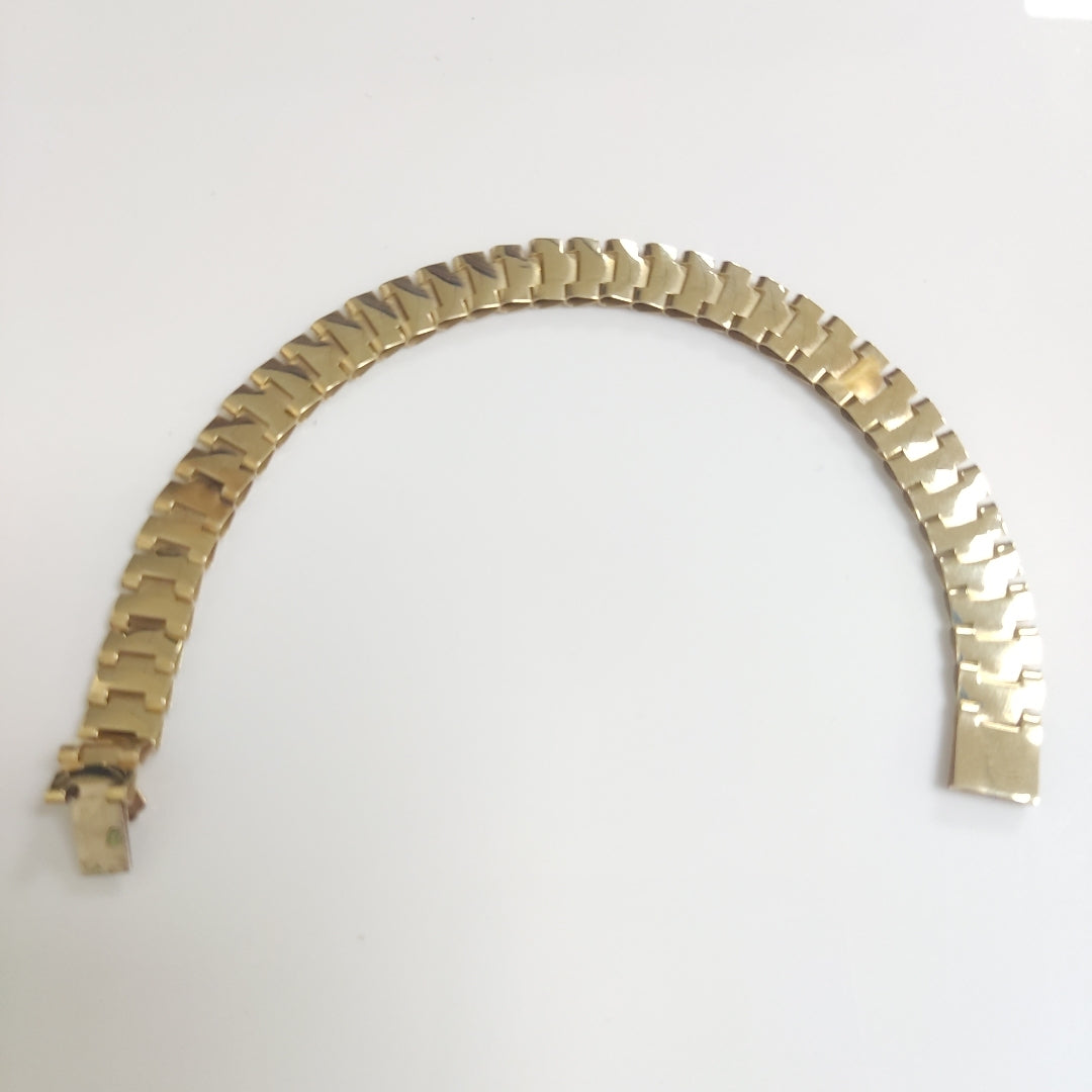 PULSERA,PULSERA RIGIDA ORO 14 K 6,80 GRMS (SEMINUEVO)