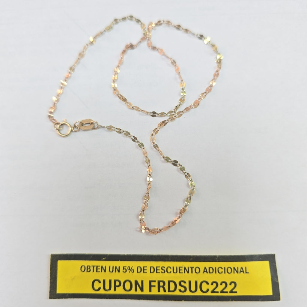 CADENA ORO 10 K 0.9 GRMS (SEMINUEVO)