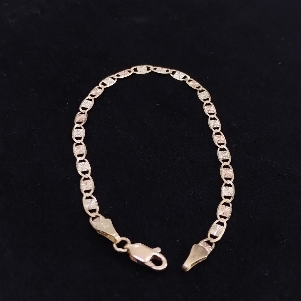 PULSERA GUCHI 14K 18 CM 2.9 GR (NUEVO)