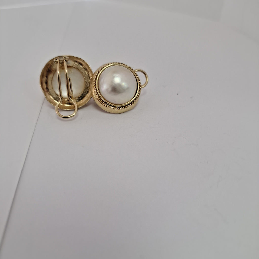 ARETES PAR ORO 14 K 6.8 GRMS (SEMINUEVO)