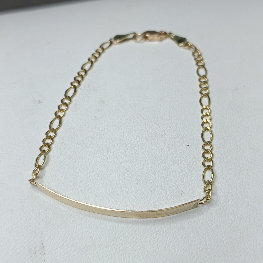 PULSERA ESCLAVA 3X1 10K 18 CM 2.6 GR (NUEVO)