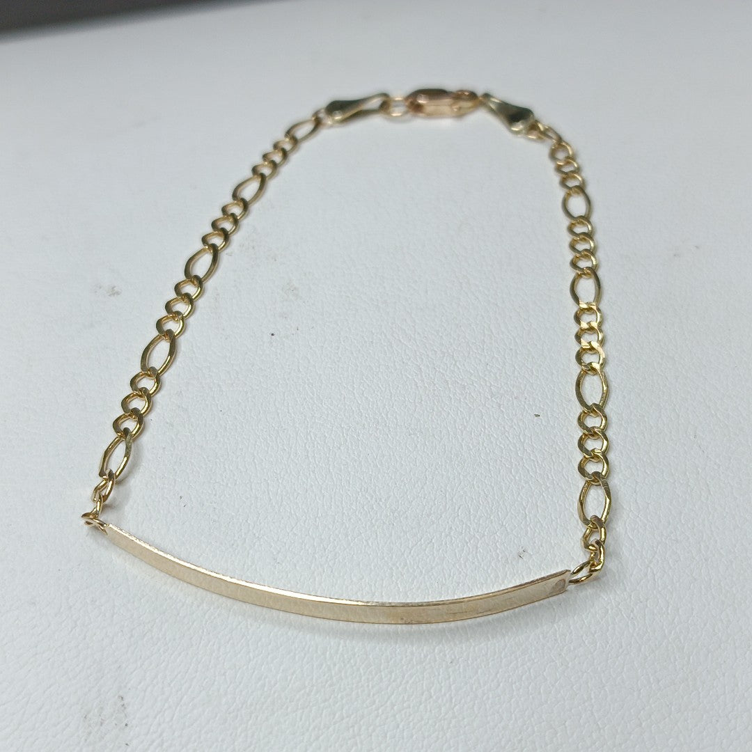 PULSERA ESCLAVA 3X1 10K 18 CM 2.6 GR (NUEVO)