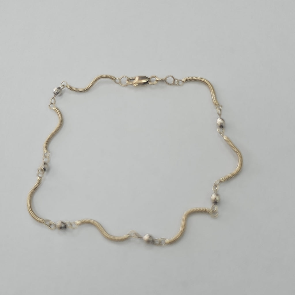 PULSERA ORO,RODIADO 14 K 2,90 GRMS (SEMINUEVO)