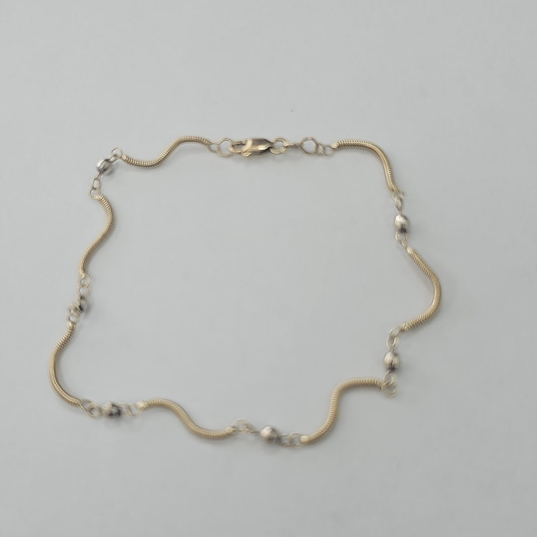 PULSERA ORO,RODIADO 14 K 2,90 GRMS (SEMINUEVO)
