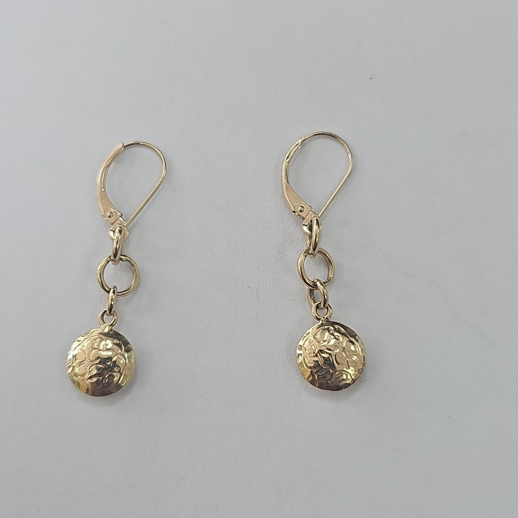 ARETES PAR ORO 14 K 2,60 GRMS (SEMINUEVO)