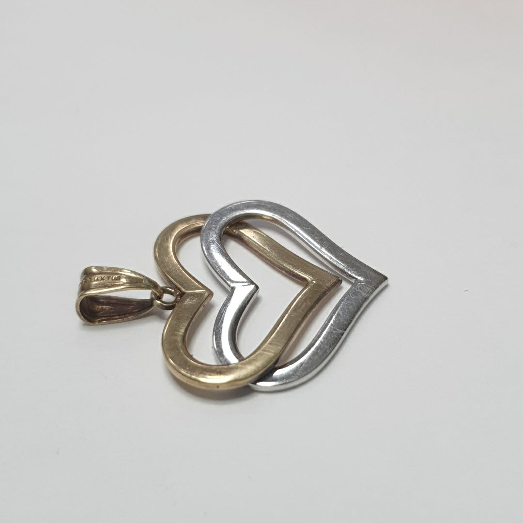 DIJE ORO COMBINADO 14 K 1,60 GRMS (SEMINUEVO)