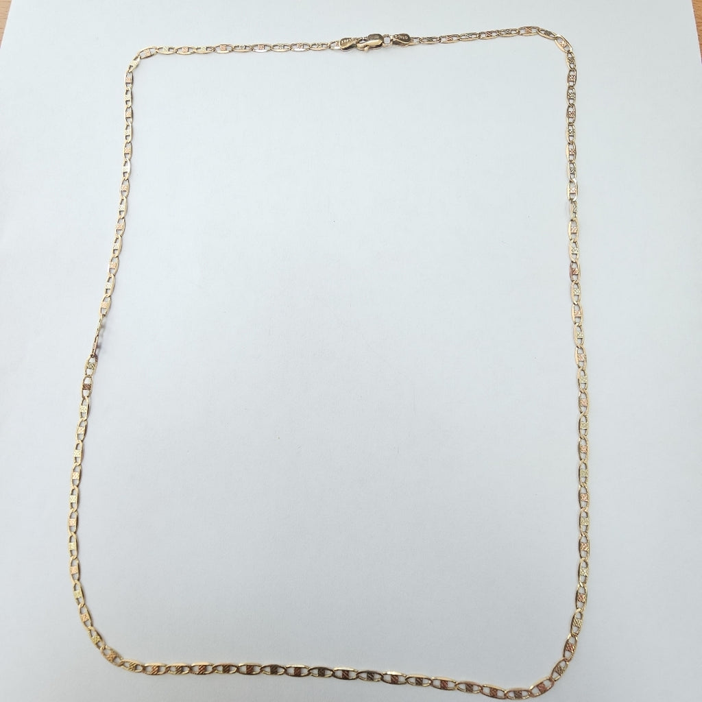 CADENA ORO,RODIADO 10 K 5,30 GRMS (SEMINUEVO)