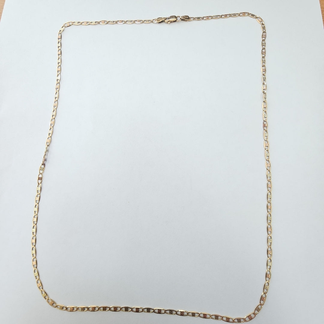 CADENA ORO,RODIADO 10 K 5,30 GRMS (SEMINUEVO)