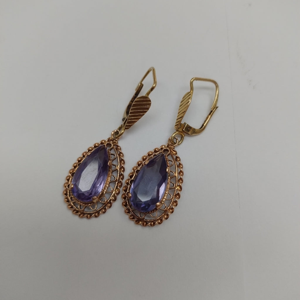 ARETES PAR ORO 14 K 6,60 GRMS (SEMINUEVO)