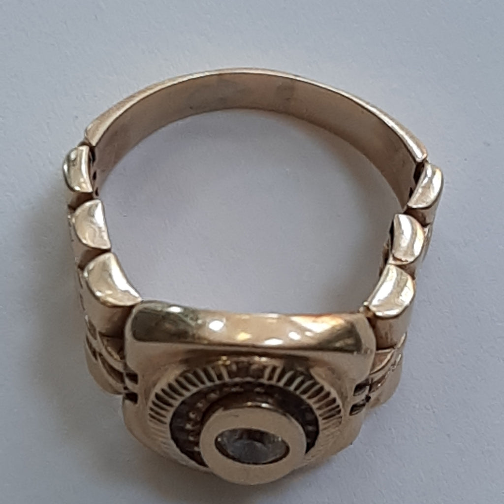 ANILLO ORO 14 K 10,70 GRMS (SEMINUEVO)