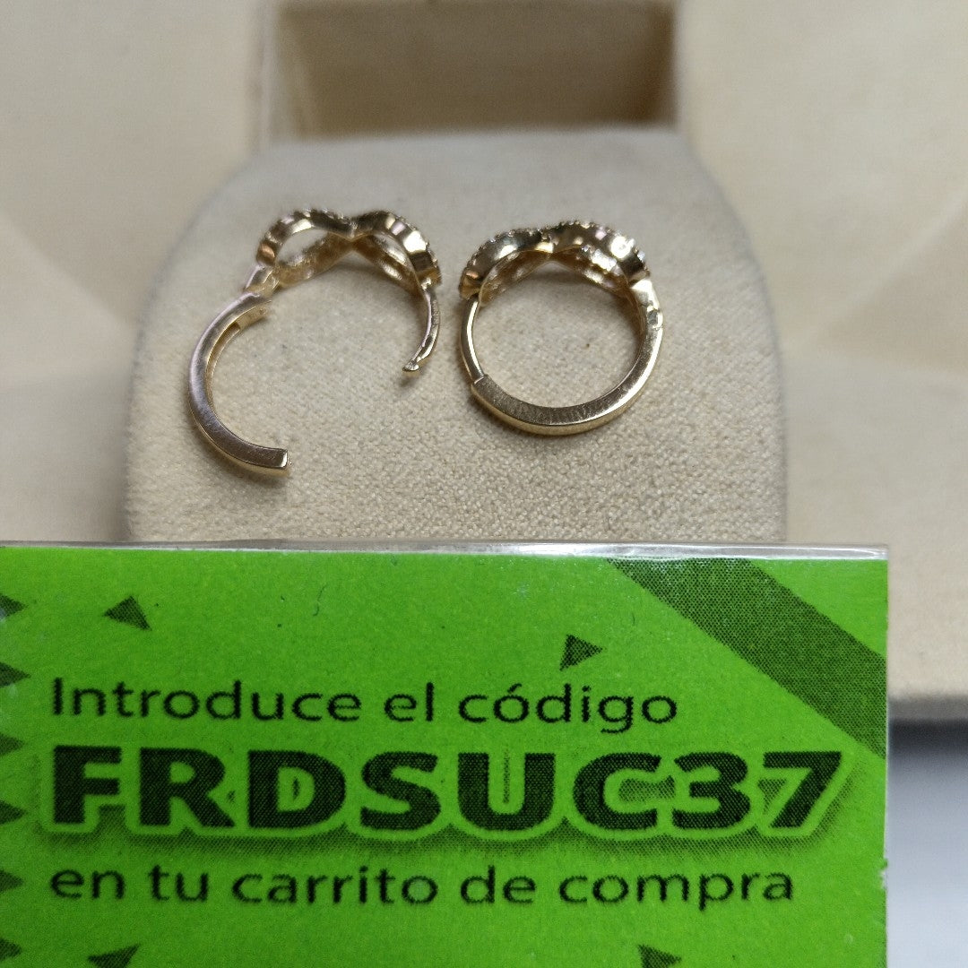 HUGGIES ORO 14K 2.1 (NUEVO)