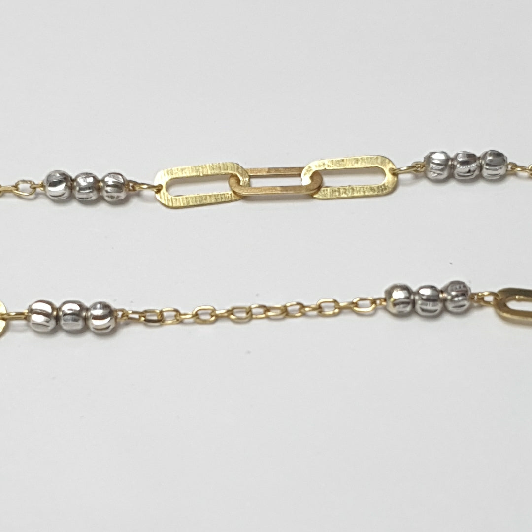 GARGANTILLA ORO,RODIADO 18 K 7,10 GRMS (SEMINUEVO)