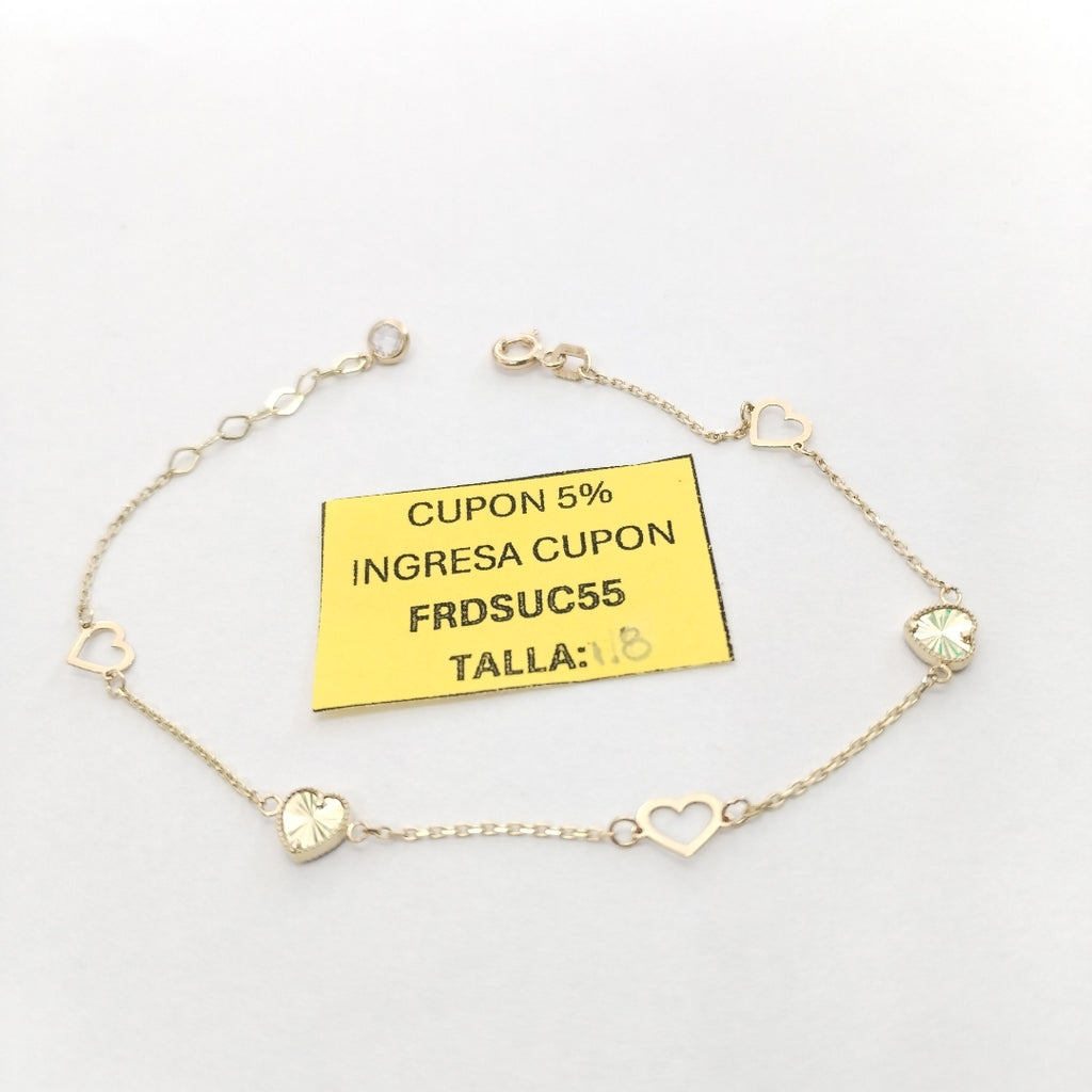 PULSERAS DAMA ORO 10K 1.3 (NUEVO)