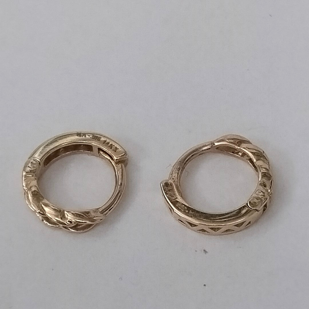 HUGGIES ORO 14K 1.1 (NUEVO)