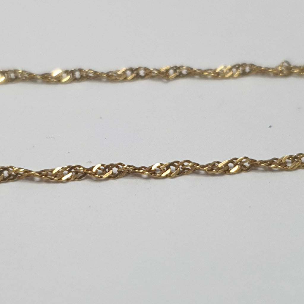 CADENA ORO 18 K 1.9 GRMS (SEMINUEVO)