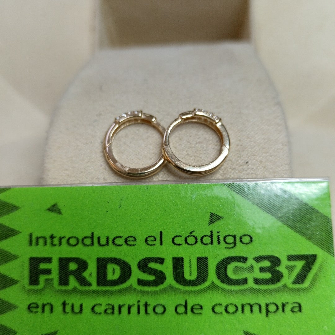 HUGGIES ORO 14K 1.4 (NUEVO)